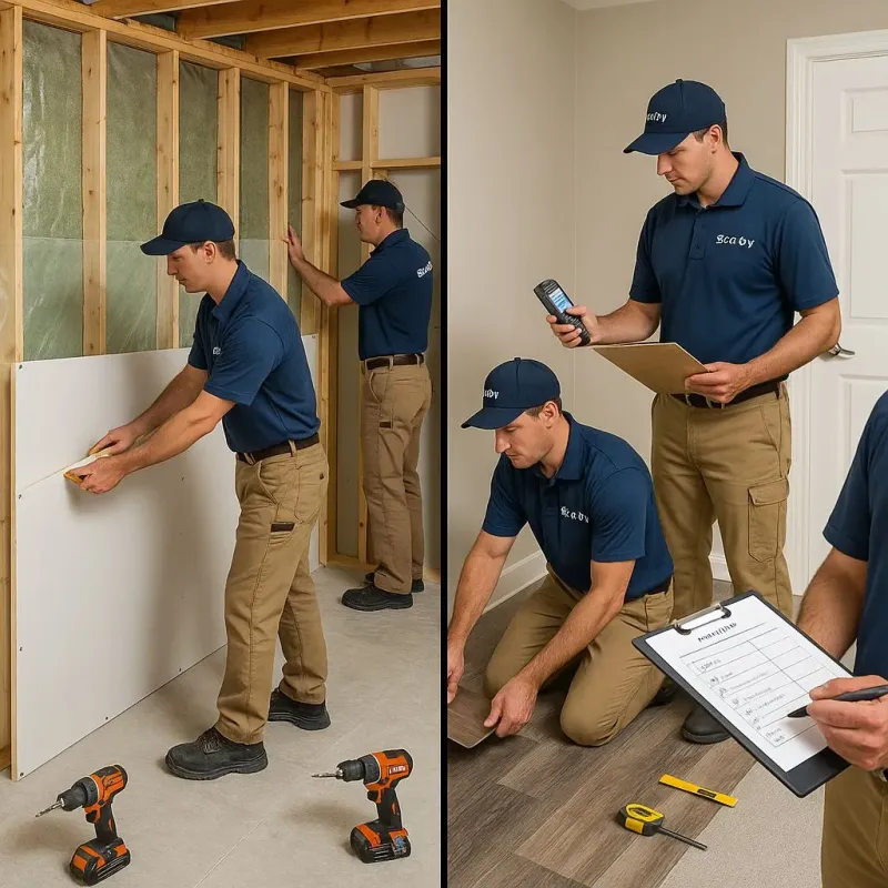 Repairs and Reconstruction process in Edgewood, WA